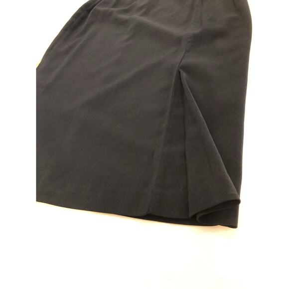 Ben Marc Women Black 2 Pc Skirt Jacket 16 Long Sleeve Formal Preppy Office Siren - Picture 11 of 12